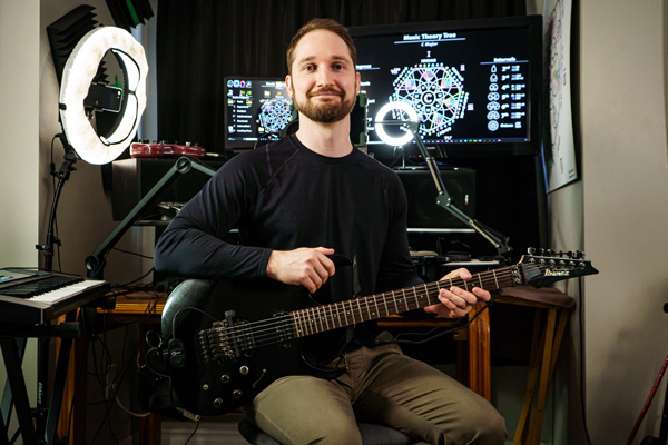 Steve Evans From Winnipeg Guitar Image